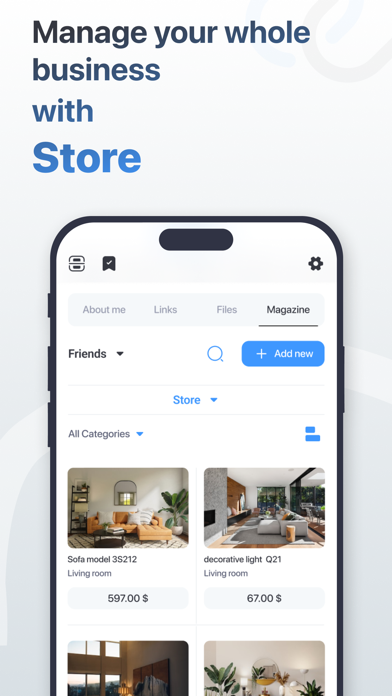 LinksRoom iPhone screenshot 6 - Social Networking app