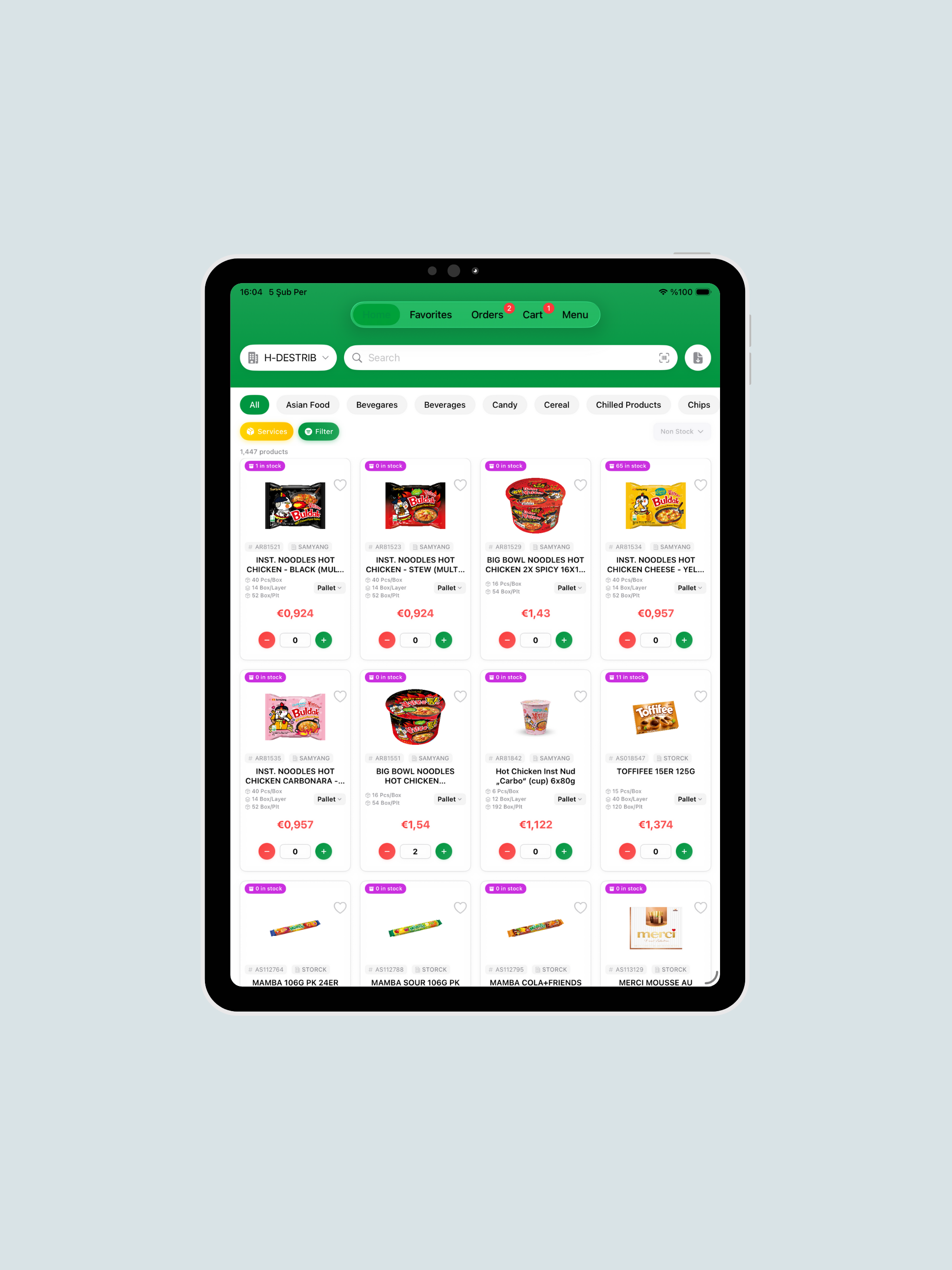 Greyfood Quick Order