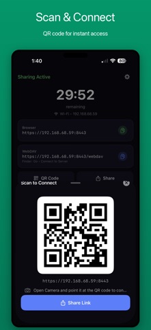 LudyServer - File Transfer iPhone screenshot