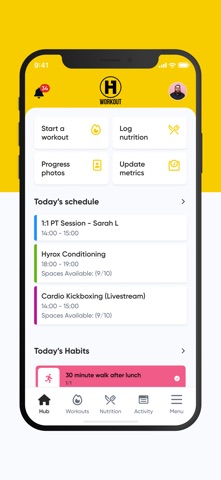 Hone Gym Workout screenshot