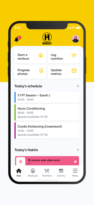 Hone Gym Workout Screenshot 1 of 10