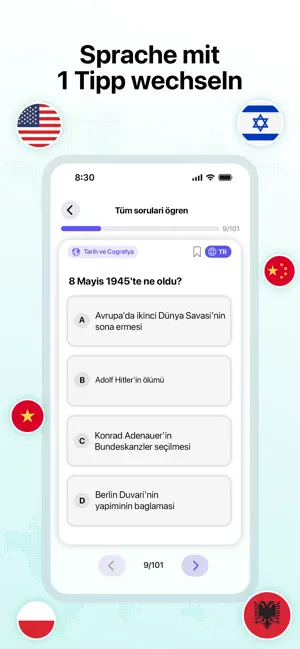 Einbürgerung: Test Leben in DE screenshot 1