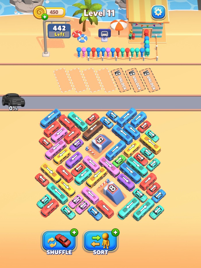 Bus Mania - Car Parking Jam