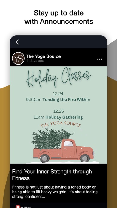 The Yoga Source Screenshot