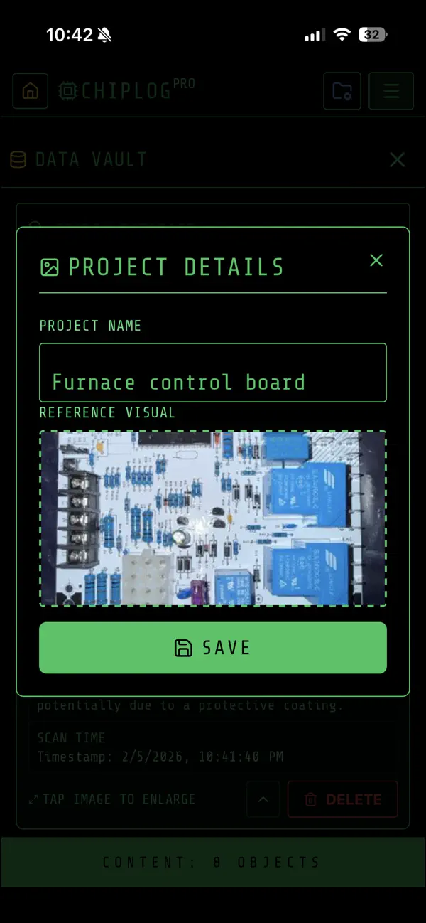 #6. ChipLogPro (iOS) Tekijänä: Rex Johnson
