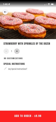 Round Rock Donuts iPhone screenshot