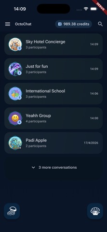 OctoChat – AI Live Translation screenshot