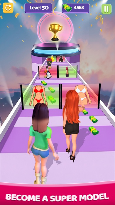 Good Or Bad Girl Fashion Race Screenshot