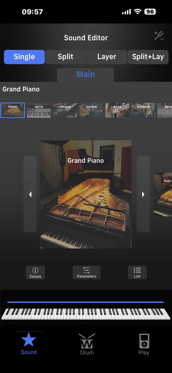 Screenshot #1 pour Williams Piano