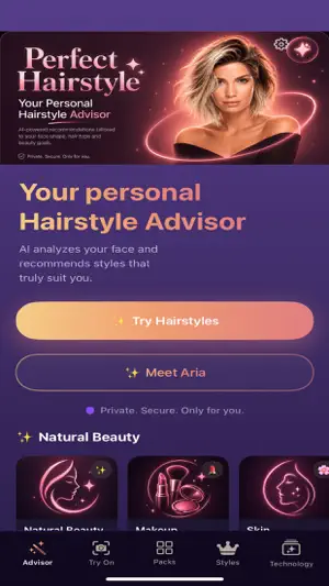 Perfect Hairstyle and Hair Cut screenshot 1