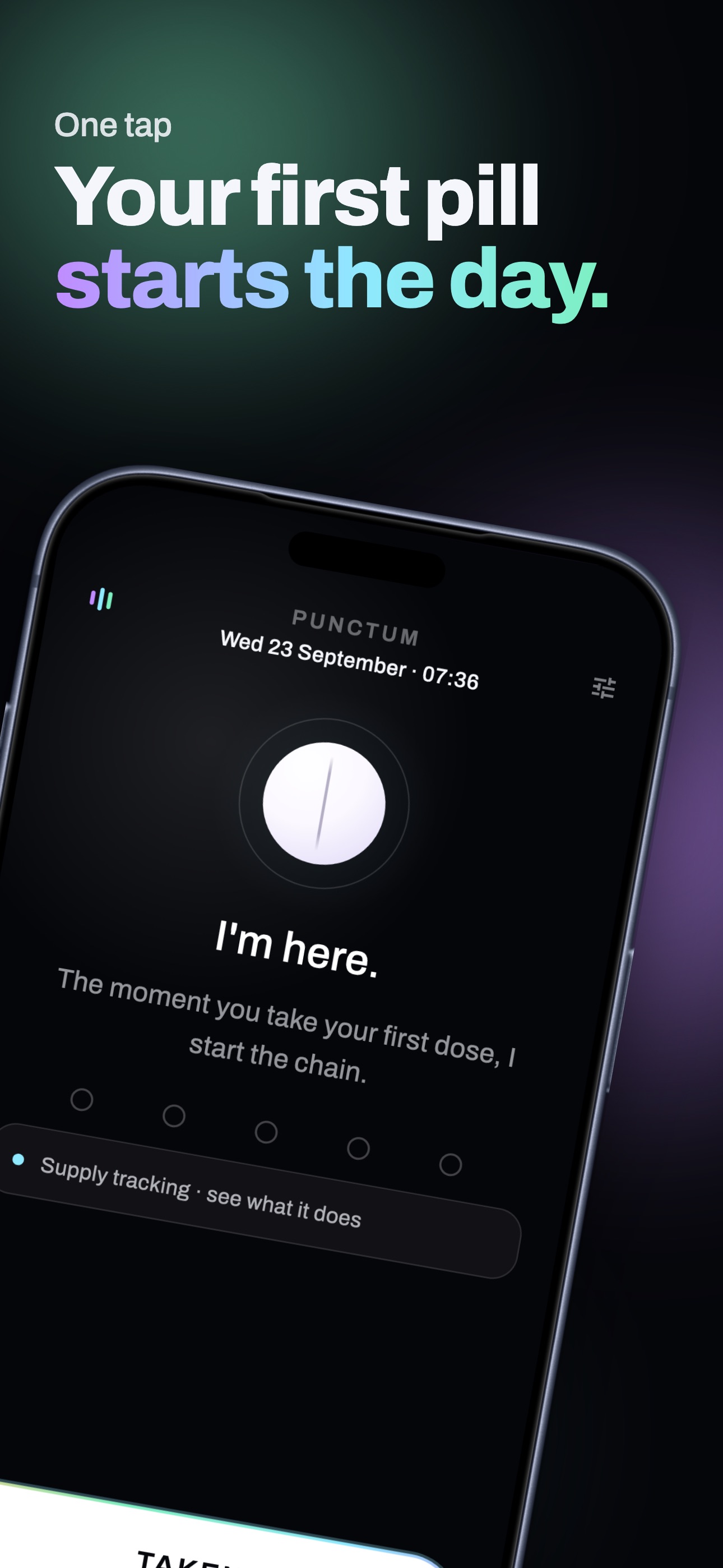 Screenshot 5 of Punctum: ADHD Pill Reminder