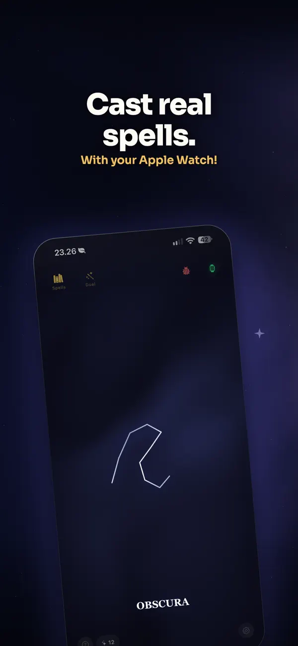Screenshot #1 pour Spellbook - REAL Wand Gestures