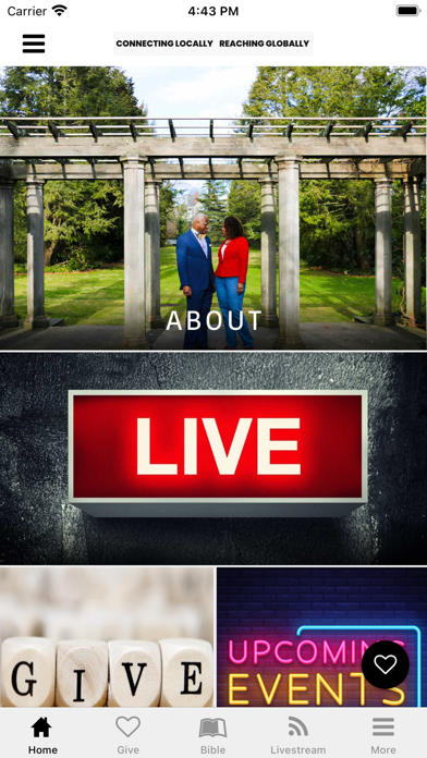 Yes Lord Ministries Mobile App Screenshot