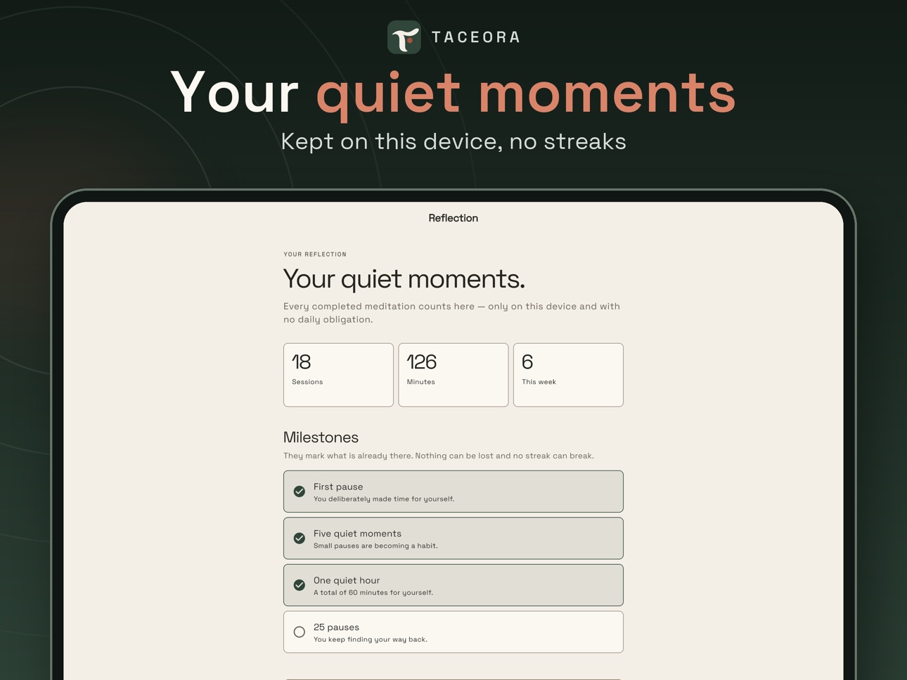 Screenshot 11 of Taceora: Meditation & Sleep