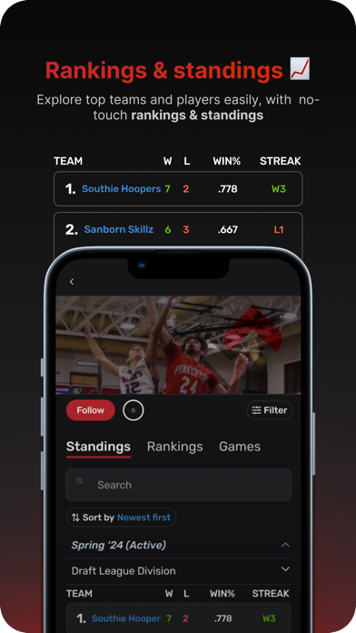 SportsVisio iPhone screenshot 4 - Sports app