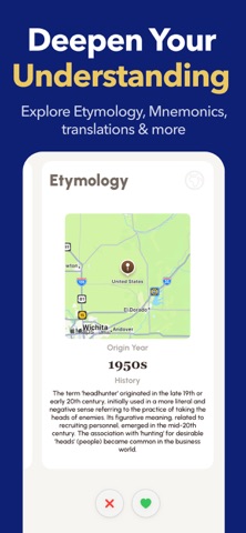 Vocabulary Whiz: English Words iPhone screenshot