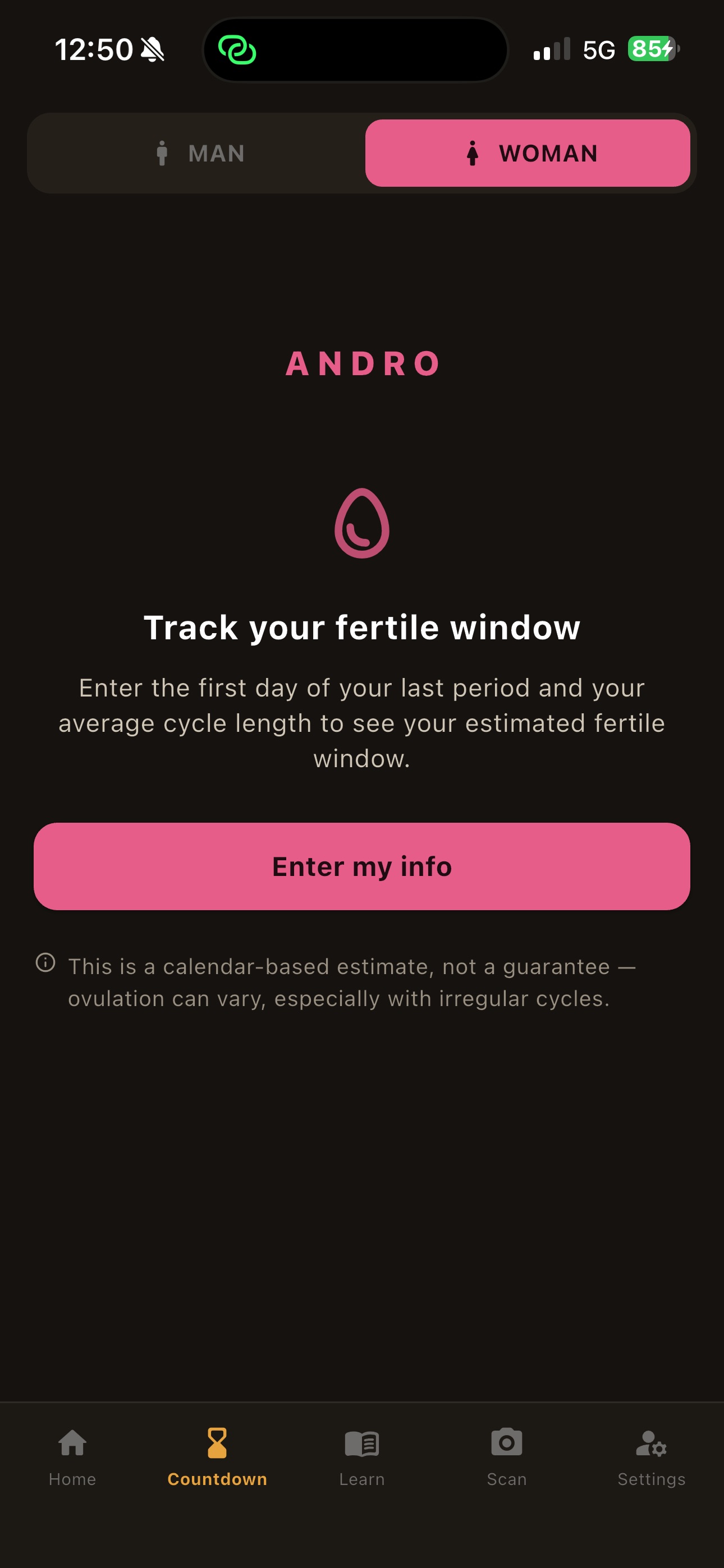 Screenshot 2 of Andro — IVF Companion