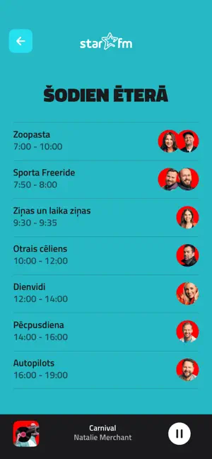 Star FM Latvija screenshot 4