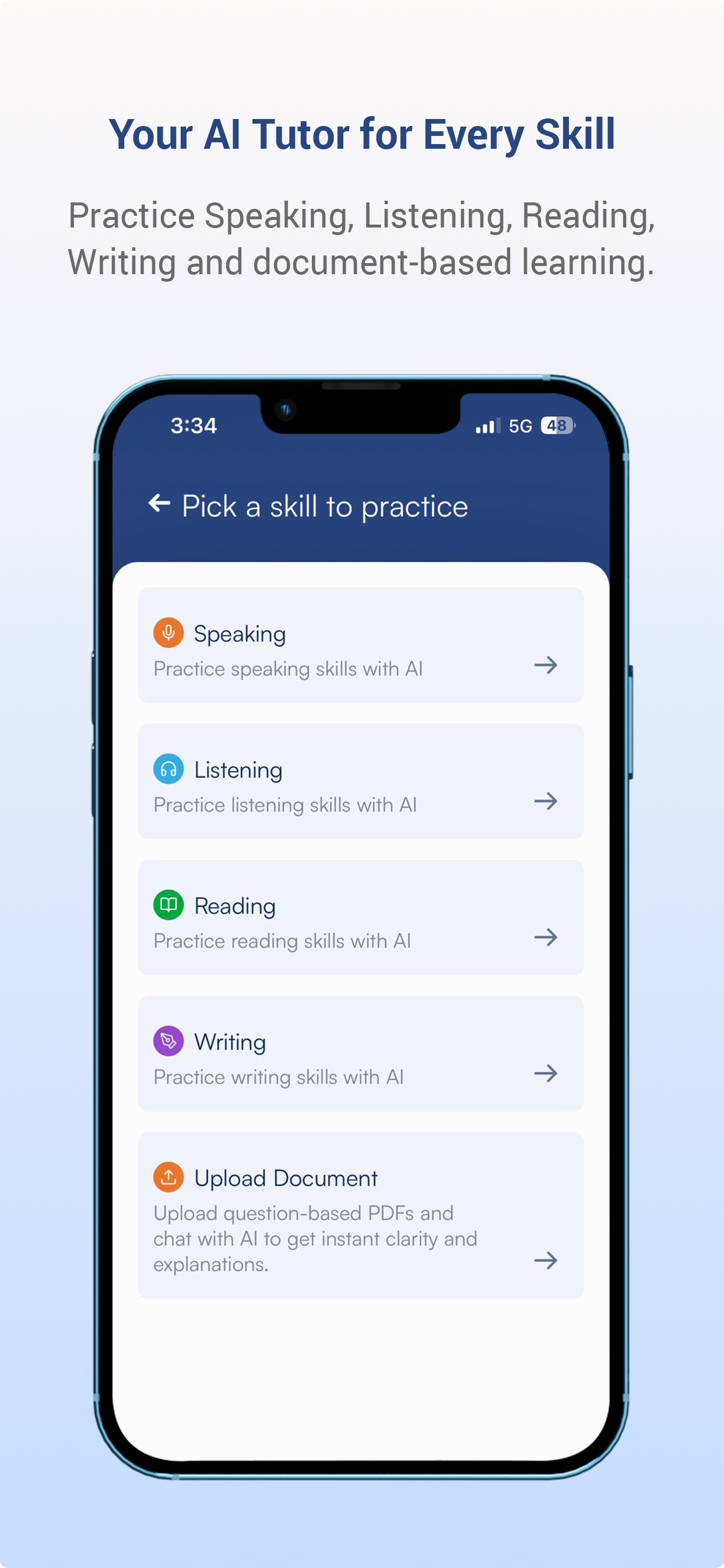 PTE/IELTS Practice & AI Tutor screenshot 7