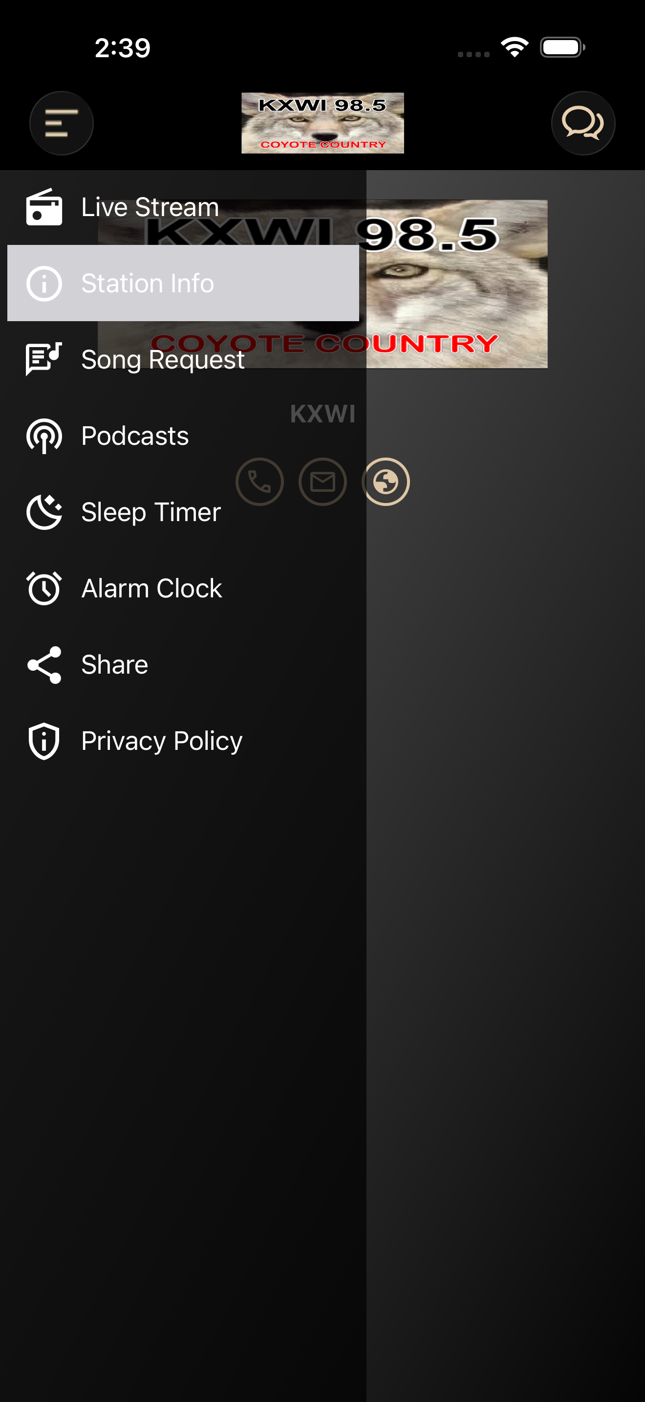 KXWI-FM Coyote Country screenshot 7