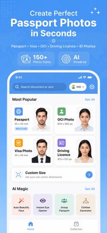 Print Photos Maker - PerfectID iPhone screenshot
