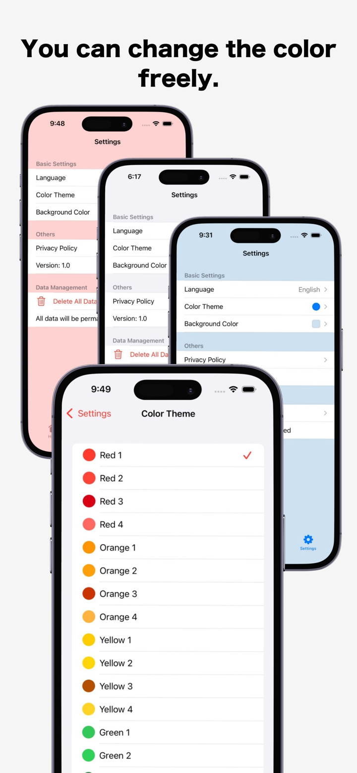 BucketNote Go — Goals & Habits screenshot 6