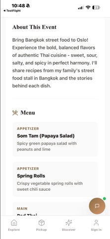 HomeDining screenshot