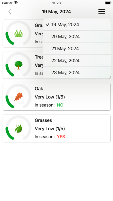 Air Quality & Pollen Trackerのおすすめ画像7