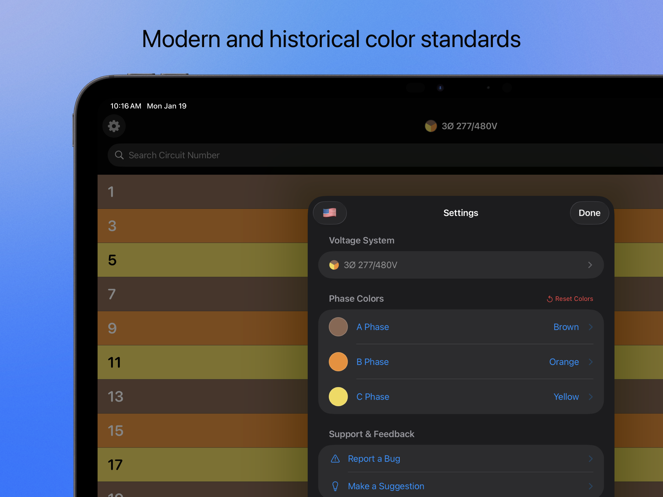 Electrical Wire Color Codes