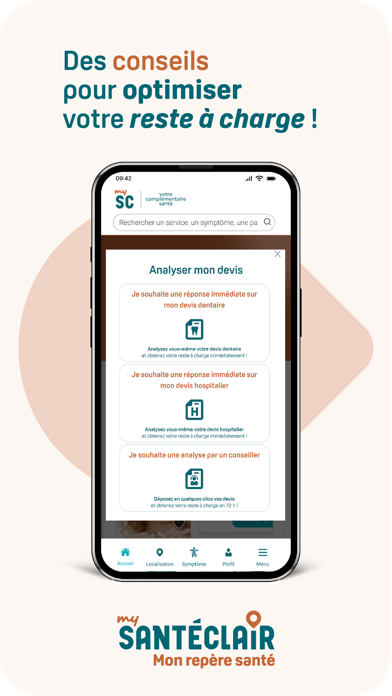 Screenshot #1 pour MySantéclair