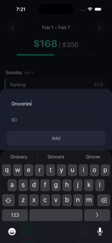 Chestnut: Budget Manager Screenshot 2 of 3