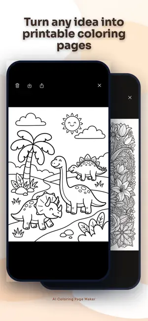 AI Coloring Page Maker screenshot 1