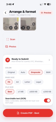 PDF Maker and Editor Screenshot 1 of 5
