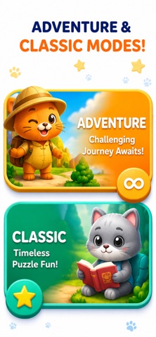 Cat Blast - Block Puzzle Screenshot 2 of 6