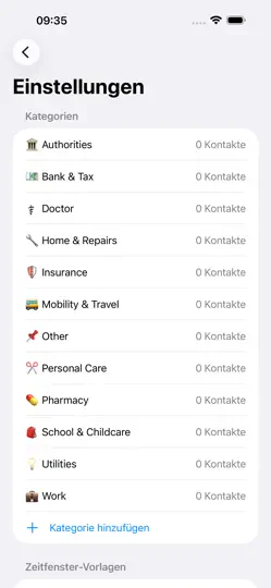 Screenshot von CallTime: Anruferinnerung auf dem iPhone 2