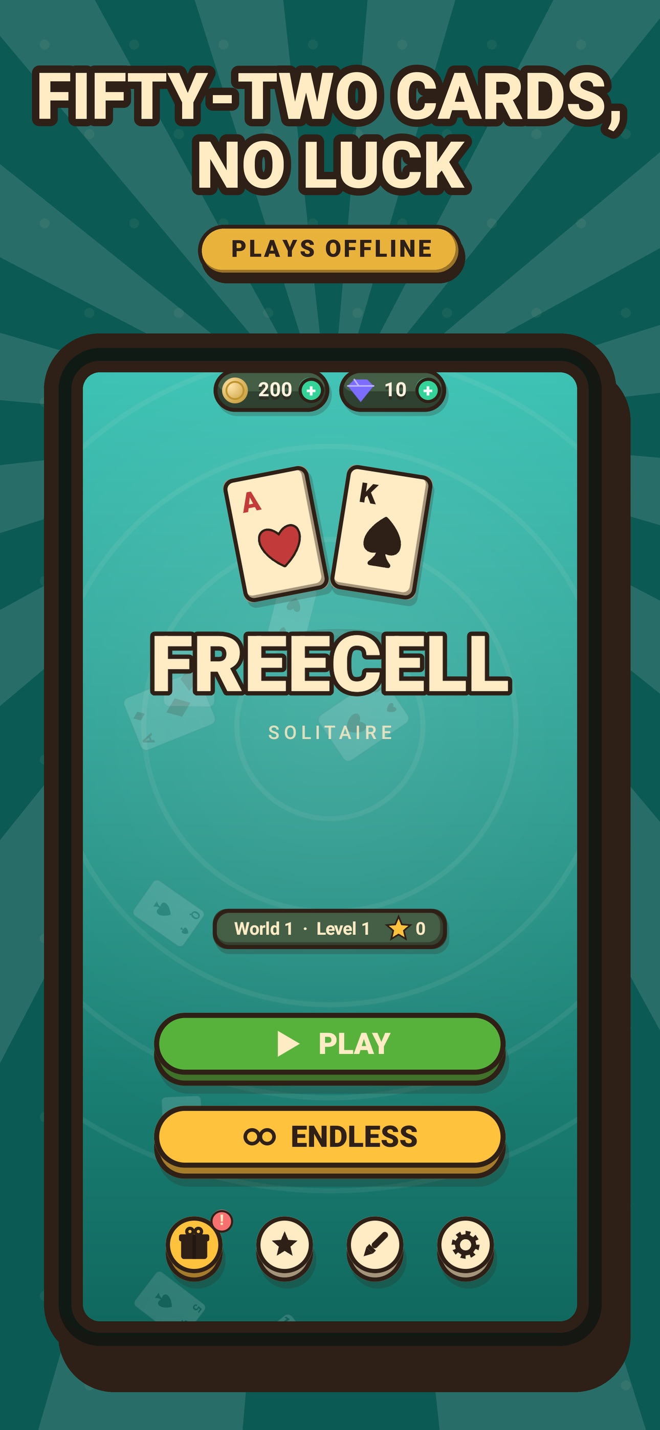 Screenshot 3 of FreeCell: My Classic Solitaire