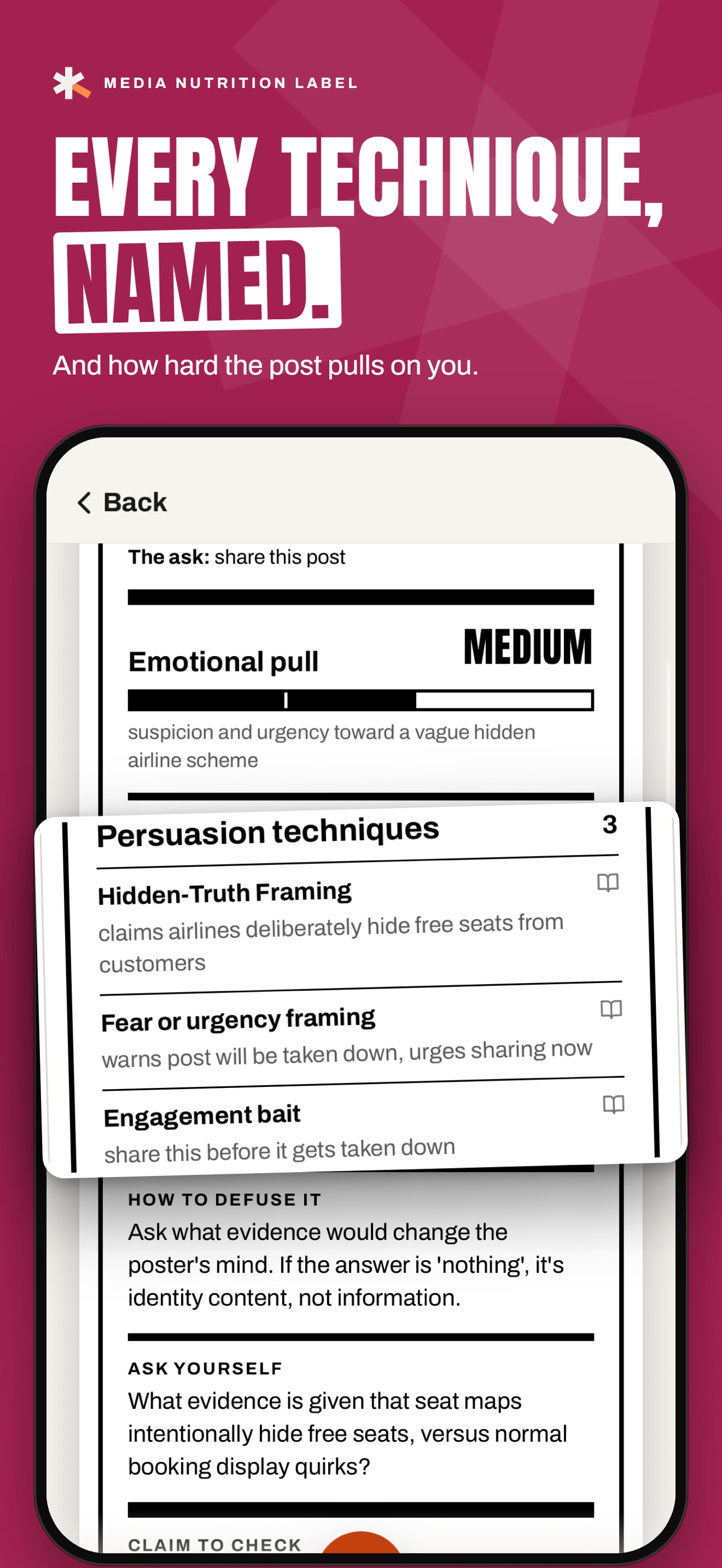 Screenshot 4 of Media Nutrition Label