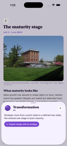QCAA Study Business iPhone screenshot