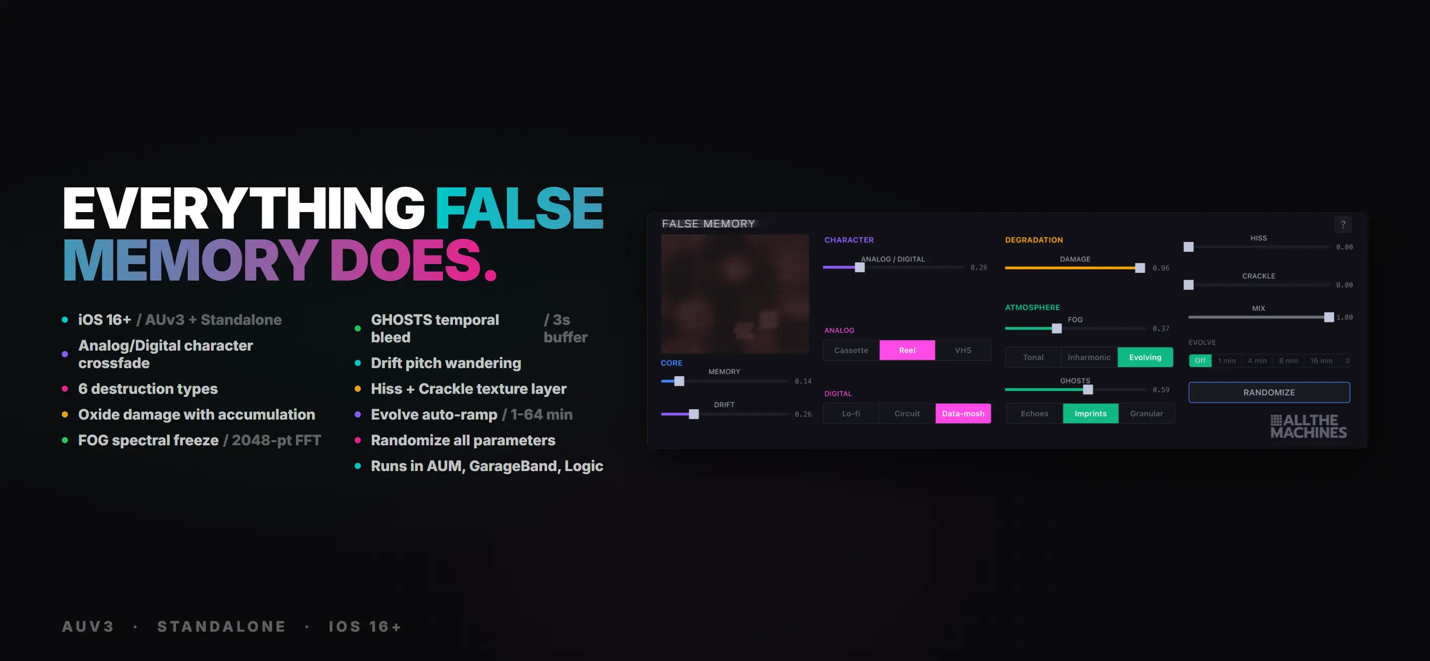 #5. FALSE MEMORY (iOS) Av: Stephan Bolch