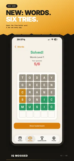 IQ Mogged: Daily Puzzles screenshot 2
