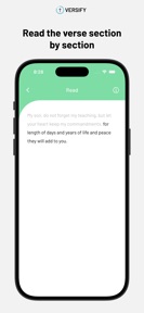 Versify App screenshot