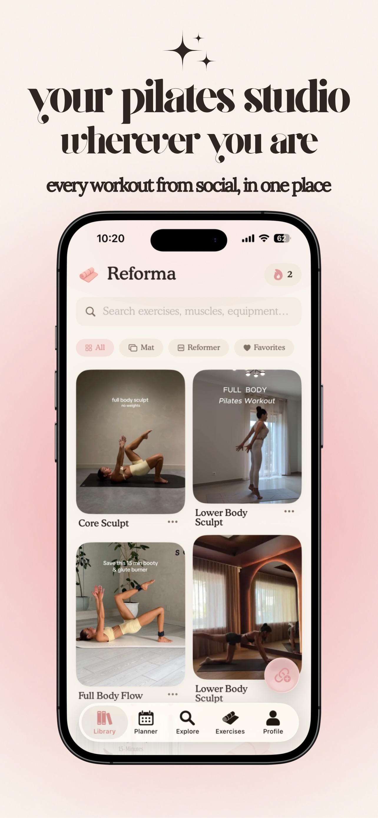 Screenshot 3 of Reforma: Save & Workout