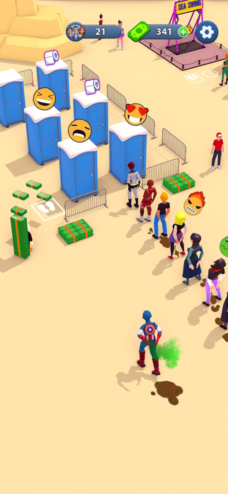 Passenger Express Train Game Screenshot 5 of 10