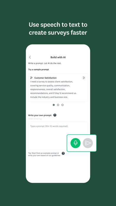 SurveyMonkey Screenshot