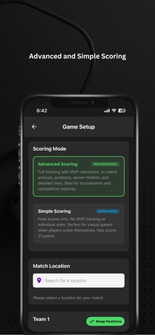PICKLEBALL SCORER - AI Powered screenshot