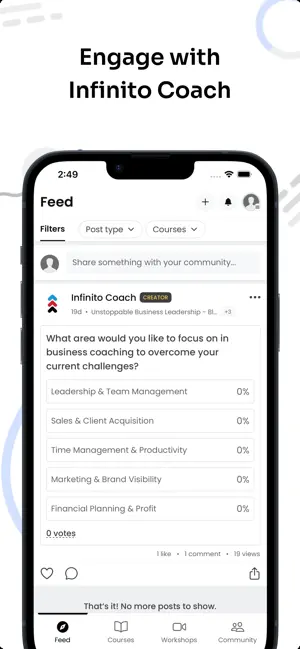 BusinessAcademy InfinitoCoach screenshot 2
