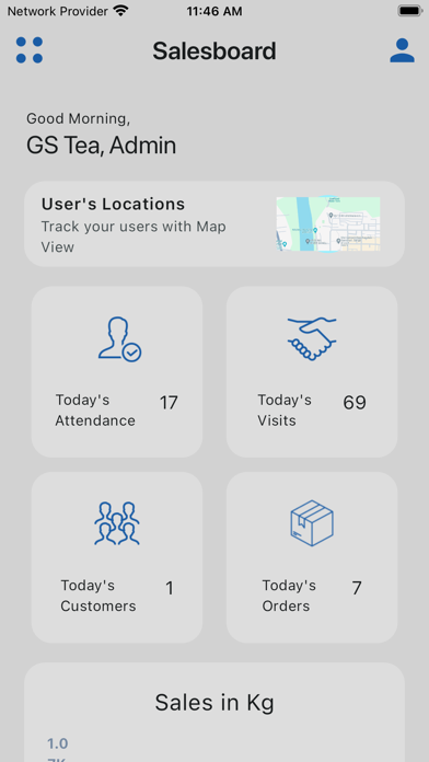Salesboard: Sales Management Screenshot
