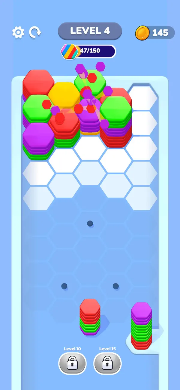 Screenshot #2 pour Drop the Hexa