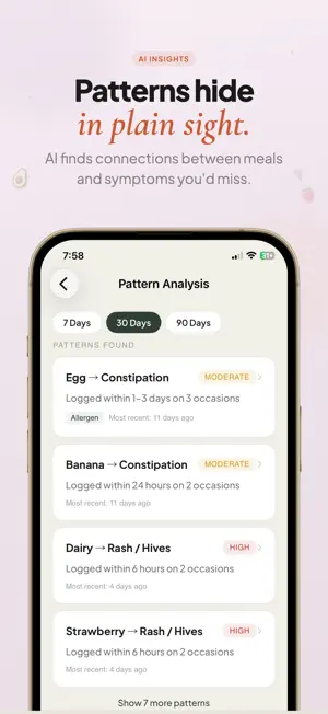 Tummy Trace: BLW & Solids screenshot 2
