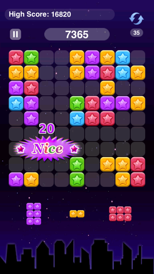 #6. Pop Star - Block Puzzle (iOS) Podle: 冰 梁